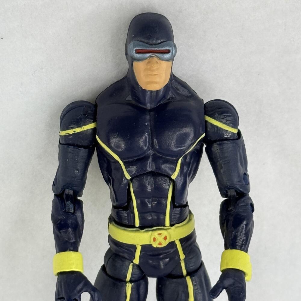 Cyclops Marvel X-Men Action Figure 6" Hasbro Blue Yellow Suit Toy Superhero